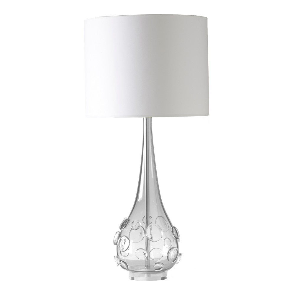 Sebastian Crystal Glass Lamp by William Yeoward in Clear